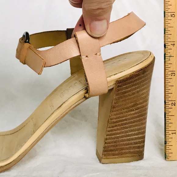 Miu Miu Natural Leather Blue Denim sandal - Picture 3 of 7